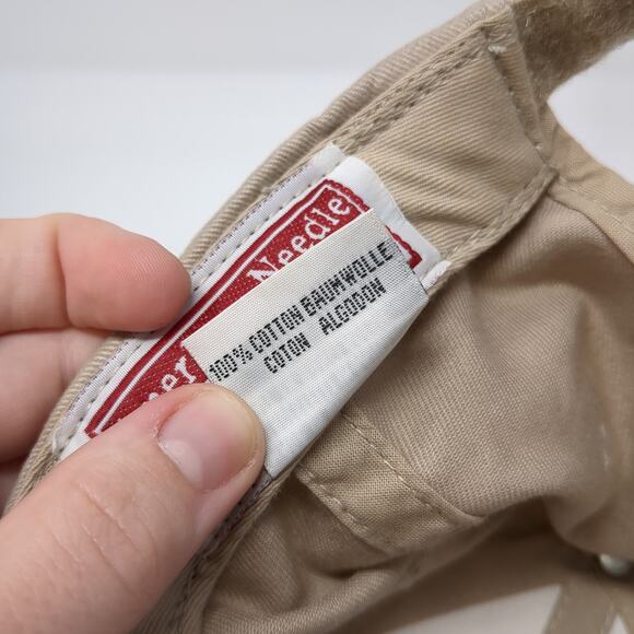 NASA I Need My Space Strapback Hat Beige One Size American Needle - Picture 10 of 10